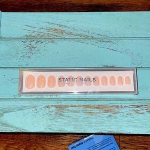 Static Nails Reusable Pop On Manicure- Rose quartz